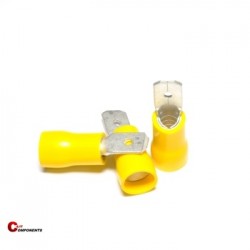 Wsuwka izolowana PVC 2,5-6,0 mm żółty / 1000 szt.